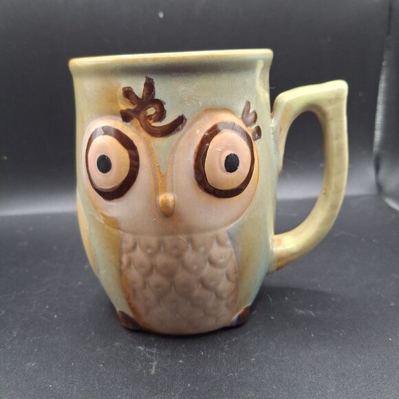 Gibson Home Other - Whimsical Owl Ceramic Mug By Gibson Home